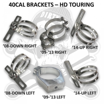 DIRTY AIR 40CAL / 100C Compressor bracket